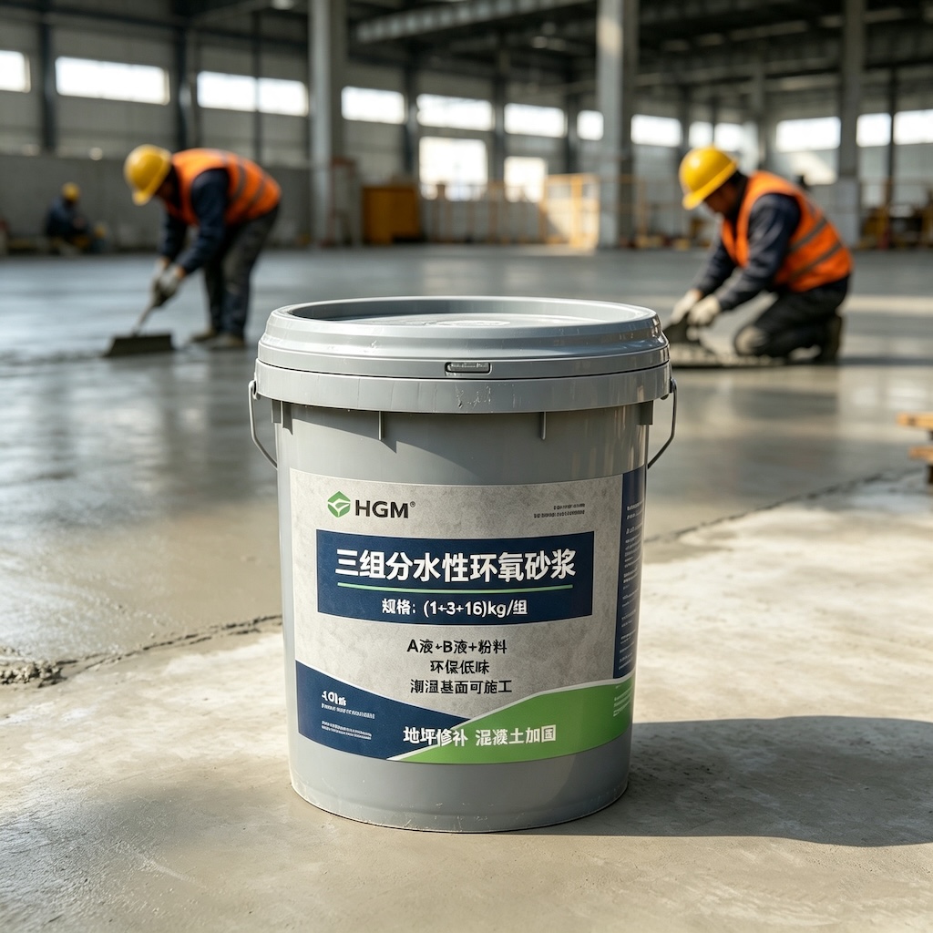 江东三组份水性环氧砂浆